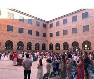 Festividad del Corpus Christi en Colegio Cabrini Madrid