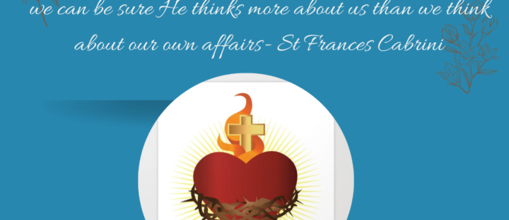 SOSCFI greetings for Sacred Heart of Jesus Feast