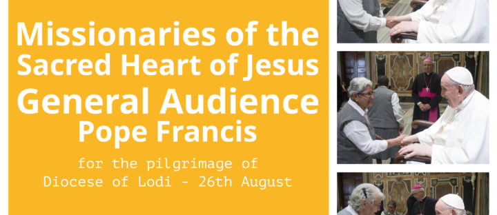 Pope Francis August 26th General Audience for  the pilgrimage of the Diocese of Lodi